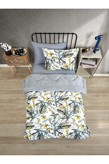 Sudemhome Μονό σετ ύπνου Welsoft Παπλωματάκι διπλής όψης Wellsoft Fluffy Fleece και σεντόνι 100x200
