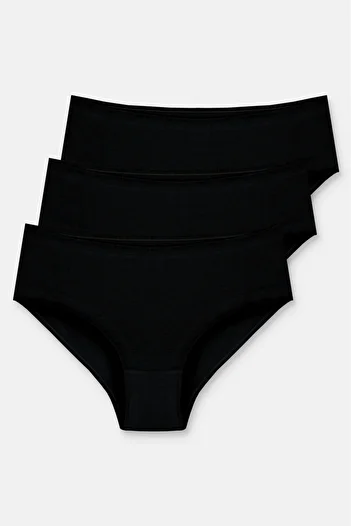 SUWEN Pack of 3 High Waist Slip Panties
