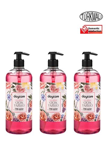 Daycare Liquid Soap Flower Freshness 750 ml X 3 Pieces