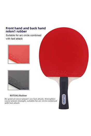 LOKİ Loki Wang Hao 2 Piece Table Tennis Racket Case Ball Set (ITTF APPROVED)