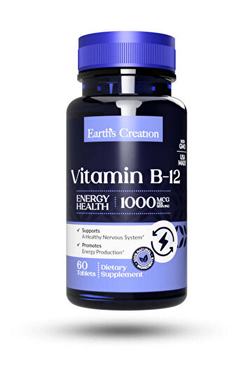 Earth's Creation B12 Vitamin Sublingual 1000mcg