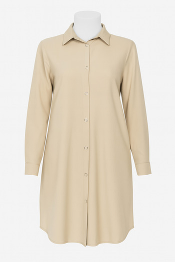 Therapy Seasonal Buttoned Tunique Shirt