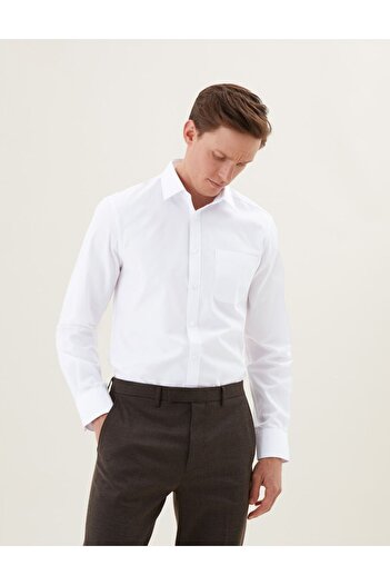 Marks & Spencer 3'lü Slim Fit Gömlek Seti