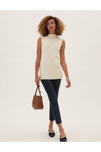 Marks & Spencer Slim Fit Ankle Grazer Pantolon