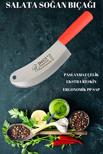İnci Salata Soğan Bıçağı