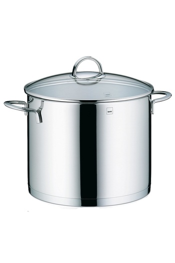 KELA Keck Lang Stainless steel pot with glass lid 13.5 l CAILIN