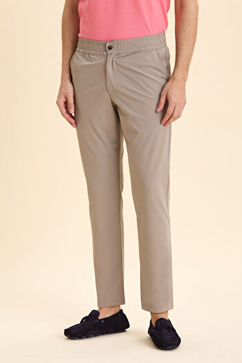 SMILE Bogino Beige Casual Trousers