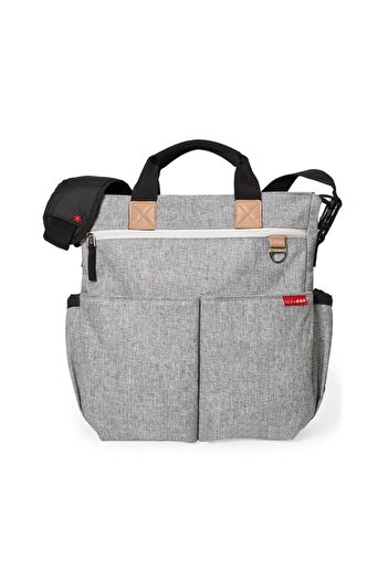 Skip Hop Duo Original Light Gray Mother Baby Care Bag