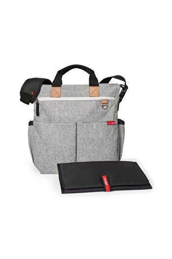 Skip Hop Duo Original Light Gray Mother Baby Care Bag