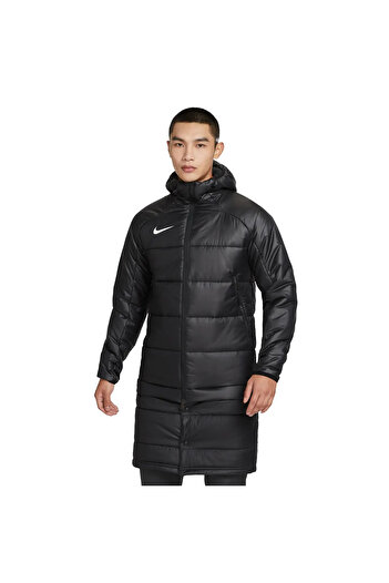 Nike Чоловіче пальто з капюшоном Therma-fit Academy Pro 2в1 чорне з капюшоном