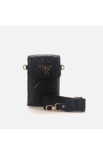 Guess Women's Vegan Black Crossbody & Messenger Bag