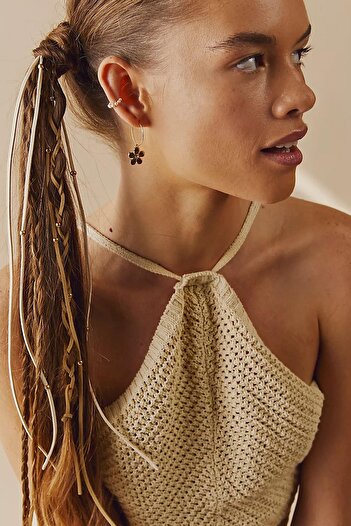 New Obsessions Αξεσουάρ μαλλιών με φούντα διπλής χρήσης Bohemian Rapsody