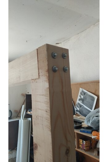 Lavande Ahşap Bahçe Salıncak Standı