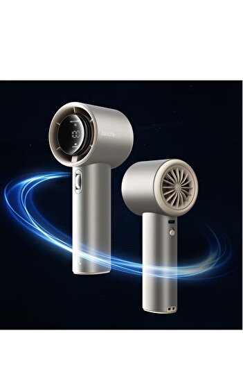 JISULIFE Pro 1 Turbo Portable Fan - Compact Adjustable Fan With 1-100 Speed Settings, 5000mah