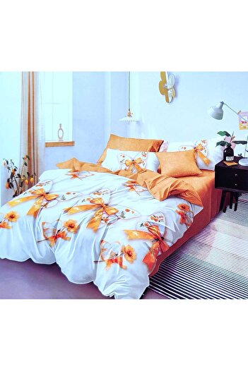 Casa Pucioasa Double bed linen, Finet, Pucioasa, 6 pieces, Fitted sheet 230x250 cm