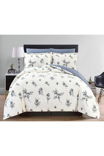 Sleep Blue مفرش روان قطن صيفي مزدوج 6 قطع