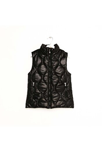 Nanica Kids Quilted Vest Black