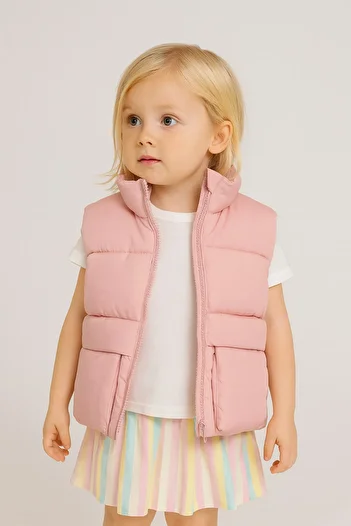 Morpembej Pink Inflatable Padded Vest