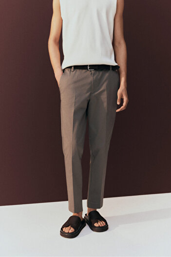 H&M Kısa Pantolon Slim Fit