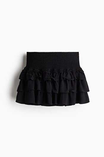 H&M Katlı Mini Etek