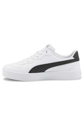 Puma Skye Clean 380147-04 Γυναικεία λευκά καθημερινά αθλητικά παπούτσια