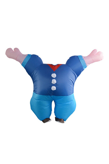 Generic Sailor Role Play Inflatable Costume, Seaman Funny Performance Costume, With Air Pump