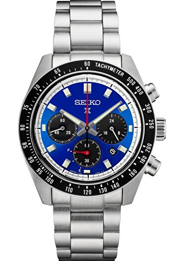 Seiko Ssc931 Tachymeter Solar Movement Sapphire Anti-Scratch Glass 10 Atm Water Resistant