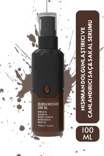NISHMAN Plumping and Revitalizing Hair Beard Serum 100 ml