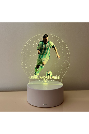 OEM LED Night Light, Lionel Messi, 16 Colors, with Remote Control, Ambient Light