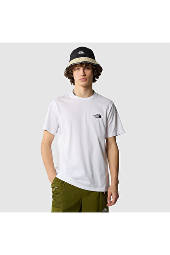THE NORTH FACE Ανδρικό λευκό μπλουζάκι Simple Dome (NF0A87NGFN41)