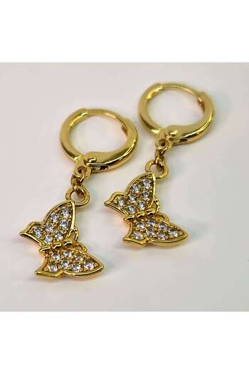 My Bijoux Daniela Gold Plated Earrings