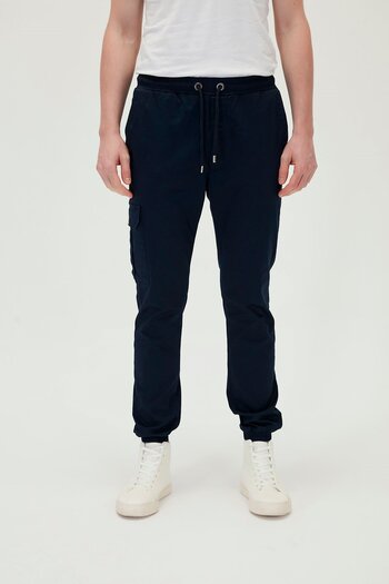 Bad Bear Boston Pants Navy Blue Men's Trousers Sweatpants
