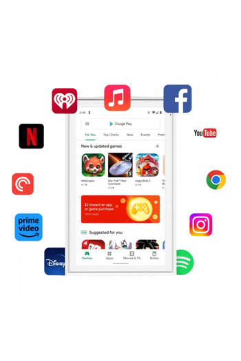 INNOVIO Calendar Digital Inteligent 23.8" Full HD cu Android 14 – Tabletă de Perete INNOVIO®,Google Play