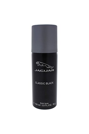 Jaguar Classic Black Deodorant Body Spray For Men – 200 ml Long-lasting Freshness