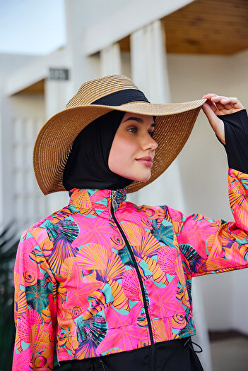 Remsa Mayo Full Covered Hijab Swimsuit Hale R2503 Color Shell