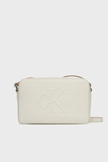 Calvin Klein Jeans Sculpted Impress Women's Khaki Shoulder Bag Lv04K3036G-Fup
