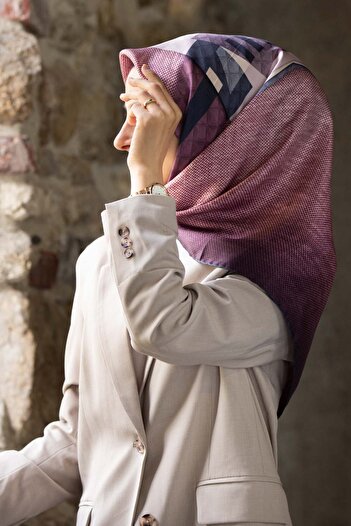 Vissona Twill Ipek Eşarp