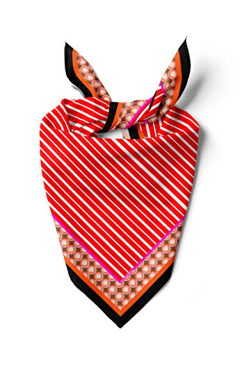 Modabutik G93 Kadın Desenli Bandana Dg-560