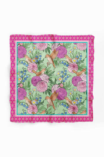 Modabutik Y76 Tropical Bird Design Bandana