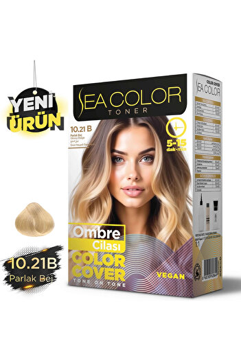 Sea Color Toner 10.21b Ombre Cilası Tonlayıcı Saç Jel Boyası