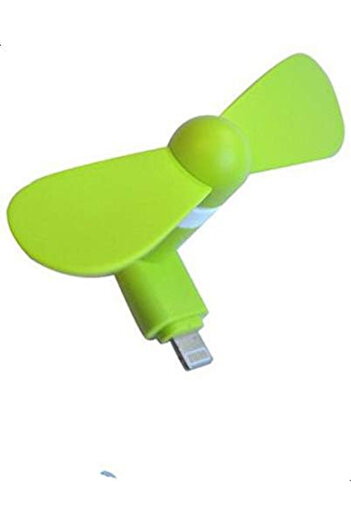 Generic İphone İçin Uyumlu Taşınabilir Mini Vantilatör - Lightning Port Uyumlu Serinletici Fan