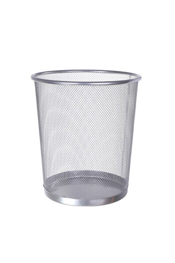 Türkiye Waste Basket | Trash Can Metal Wire Circular Mesh Bin | Lightweight and Stylish | Ideal Garbage Tras