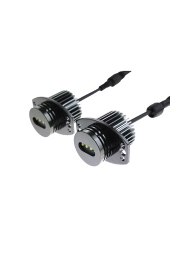 Xenon Bright Faruri LED Angel Eyes pentru BMW E90/E91 CREE LED-uri 2x 20W Can Bus