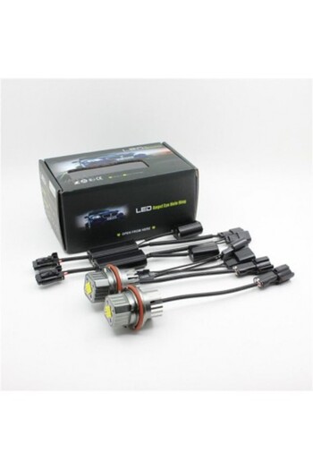 Xenon Bright Faruri LED Angel Eyes pentru BMW E39, E60, X5 E53 CREE LED-uri 80W Can Bus
