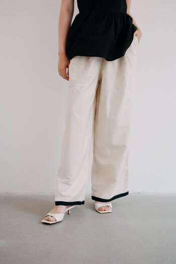Mama in Love Remi Cream Trousers