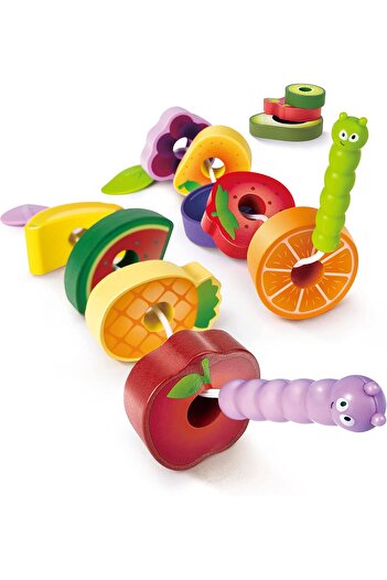 Hape Caterpillar Fruit Feast Set E1072