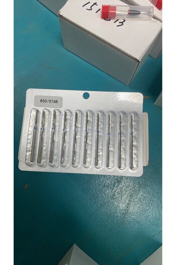 global fashion Diamond cuticle bit, rounded cone, blue belt 850/016B