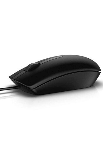 Dell Mysz MS116 Optyczna USB Typu A 1000 DPI dla Leworęcznych i Praworęcznych, MS116-BK