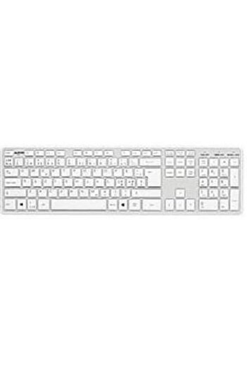 Inna marka Klawiatura Matting USB QWERTY Nordycka Srebrno-Biała 5B11K38526, 508103
