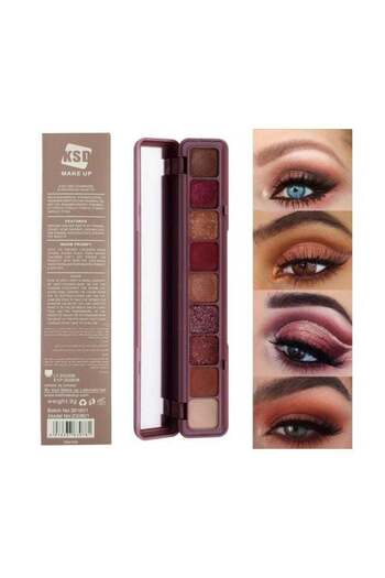 KSD Eyeshadow Palette Soft Brown 9 Colors